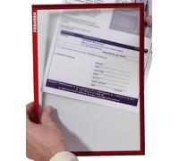 Franken ITSA4M01 Porte-document rouge DIN A4