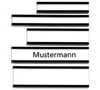 Franken Porte Étiquettes Magnétique « C » 75 X 20 Mm Avec Bristol Pqt De 10