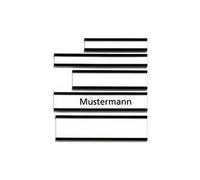 FRANKEN Porte-étiquettes magnétiques signalisation C-Profil