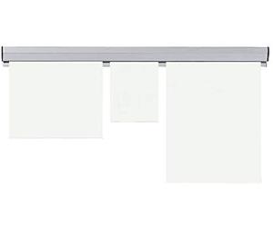FRANKEN Rail de serrage pour papier, autocollant, longueur: 310 mm, plastique, extensible au choix,
