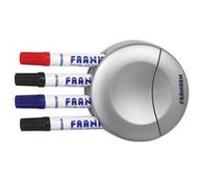 Support-marqueur pour 4 marqueurs, effaceur intégré