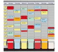 FRANKEN T Tableau à cartes "OfficePlaner" 7 modules 490 x 473 mm gris