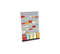 Franken Planning annuel PV-SET5 15 mois avec index 100,8 x 100,8 cm 16 supports 50 fentes