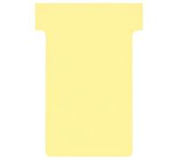 Franken TK104 Lot de 100 cartes T Jaune Taille 1 27 mm