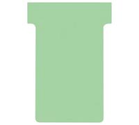 Franken TK219 Lot de 100 cartes T Vert pâle Taille 2 59 mm