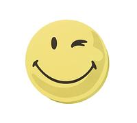 Symbole dévaluation smilie positive 10cm jaune ve 100 unités franken umz 10 s1 G