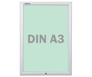 Franken vitrine d'affichage de rack mobile security : 34 x 46,3 x 1,9 cm, transparent