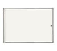 Franken vitrine d'affichage x-tra ! line ® pour a4, 8 x 96 x 68 x 3 cm, blanc, magnétique