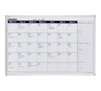 Franken VO-7 Calendrier mensuel blanc Magnétique 98 cm x 96 cm