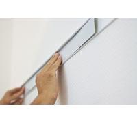 FRANKEN WS8200 Franken PRO Wandschienen-Set, 200 x 6 cm, silber