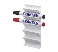 Franken Support magnétique Z1986 pour 6 marqueurs – Blanc