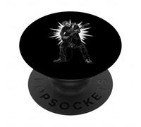 Frankenguitar Frankenstein Joue de la Guitare électrique - Halloween PopSockets PopGrip Adhésif