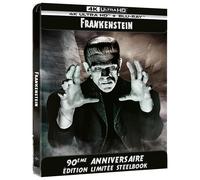 Frankenstein Edition 90ème Anniversaire Steelbook Blu-ray 4K Ultra HD