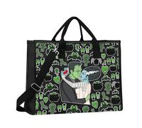 Frankenstein & Bride Sac à bandoulière Frankenstein Couple Cadeau Horreur Monsters Bride Sac à bandoulière, Greencouple Tg2, 111