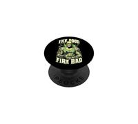 Frankenstein Encre de Tatouage Good Fire Bad Halloween Monster PopSockets PopGrip Adhésif