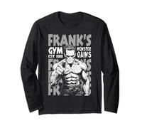 Frankenstein Gym Le Monstre de Frank gagne Un Halloween Vintage Manche Longue