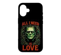 Frankenstein J'Ai Besoin d'amour | Halloween d'horreur Grunge Coque pour iPhone 16