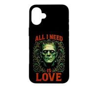 Frankenstein J'Ai Besoin d'amour | Halloween d'horreur Grunge Coque pour iPhone 16 Plus