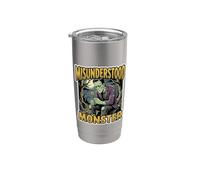 Frankenstein Misunderstood Monster Bande dessinée vintage Gobelet isotherme en acier inoxydable double paroi