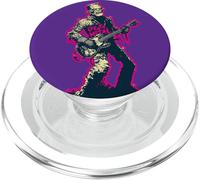Frankenstein Monster avec Une Guitare et Un Logo Death Rock PopSockets PopGrip pour MagSafe