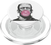 Frankenstein Monster T-Shirt Monster avec Bubble Gum Rose PopSockets PopGrip pour MagSafe