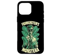 Frankenstein Monstera Funny Gardener Halloween Plant Lover Coque pour iPhone 16 Pro Max