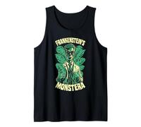 Frankenstein Monstera Funny Gardener Halloween Plant Lover Débardeur