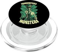Frankenstein Monstera Funny Gardener Halloween Plant Lover PopSockets PopGrip pour MagSafe