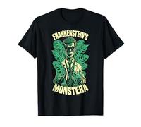 Frankenstein Monstera Funny Gardener Halloween Plant Lover T-Shirt