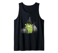 Frankenstein Nain d'halloween Vert Mignon Monstre Effrayant Débardeur