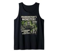 Frankenstein Poster du Film Monstre Vintage Halloween Débardeur
