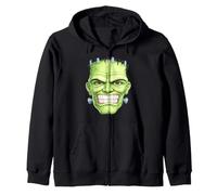 Frankenstein Tête de Monstre drôle Halloween Art Effrayant Sweat à Capuche