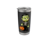 Frankenstein vintage années 50 Halloween style céramique Gobelet isotherme en acier inoxydable double paroi