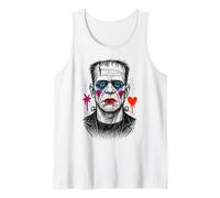 Frankenstein's Monster, Funny Halloween, Horror Graffiti Débardeur