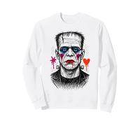 Frankenstein's Monster, Funny Halloween, Horror Graffiti Sweatshirt
