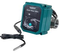 FrankEver Alimentée par Shelly Smart Water Valve DN15 - Valve d'eau intelligente, certifiée (NSF), contrôle précis de la valve, prend en charge le capteur de température DS18B20, pas de hub nécessaire