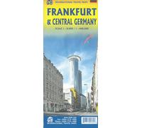 Frankfurt & central germany - Echelle 1 : 8 000, 1 : 400 000 - Collectif - Itm Publishing - Atlas / carte