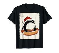 Frankfurter Bonnet de Père Noël Japonais Motif Grenouille grincheuse T-Shirt
