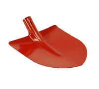 Frankfurter Lot de 3 pelles sans manche Rouge - Lame robuste en acier de qualité pour le jardin, la construction et l'agriculture - La taille 5 est idéale comme écailleur pour le sable, le gravier et