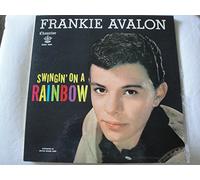 Frankie Avalon "Swingin' On A Rainbow" Original 1959 Chancellor CHLX 5004 Mono Vinyl Lp Record With Poster! EX