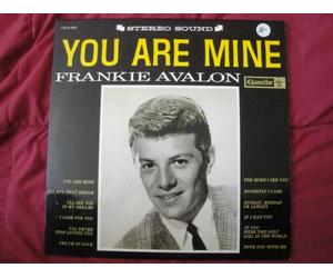 Frankie Avalon "You Are Mine" Original 1960 Chancellor CHLS-5027 Stereo Vinyl Lp Record EX