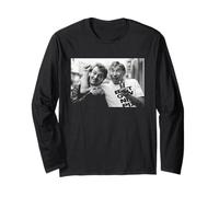 Frankie Howard et Rik Mayall Comedians Lors d'une Manifestation en 1984 Manche Longue