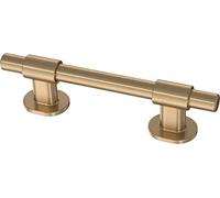 Franklin Brass Adjusta-Barre de traction (lot de 5) - Lot de 5 poignées de placard réglables de 3,5 cm à 10,2 cm de trou à 10,2 cm - Bronze champagne - Pour armoire de cuisine, tiroir, commode, tiroir