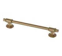 Franklin Brass Adjusta-Pull P49105-CZ-B Lot de 5 poignées d'armoire réglables à bord cannelé de 3,5 cm à 17,5 cm de trou à trou en bronze champagne, quincaillerie pour tiroir de cuisine, commode