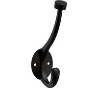 Franklin Brass B34865K-FB-C Lot de 5 crochets muraux pour manteau et chapeau Noir mat