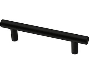 Franklin Brass BAR096Z-FB-B Poignée d'armoire à barre 9,5 cm, noir, 96 mm