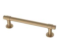 Franklin Brass Francisco P29617Z-CZ-B Lot de 10 poignées d'armoire de Cuisine de 10,2 cm de Trou à Trou en Bronze Champagne, quincaillerie d'armoire, de Commode et de tiroir doré