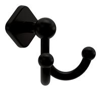 Franklin Brass Gainesville GNV35-MB Lot de 1 crochet mural double en J pour peignoirs et serviettes, porte-serviettes, accessoires de cuisine, salle de bain