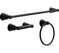 Franklin Brass Kinla KIN3PC-MB Lot de 3 Accessoires de Salle de Bain Noir Mat
