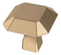 Franklin Brass Napier (1-Pack) Gold Cabinet Knobs Champagne Bronze Hardware for Kitchen, Drawer Pulls, Dressers, Closet Door 1-1/8' P41759K-CZ-C